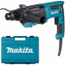 Makita HR2670FT Elektromos fúró-vésőkalapács SDS-Plus (800W/3,0J) kofferben