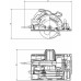 METABO KS 55 FS Körfűrész 600955000