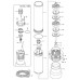 KIÁRUSÍTÁS GARDENA 5500/5 Inox Premium mélykút-szivattyú 1489-20 HASZNÁLT, SZERVIZELT