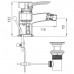 Ferro Modena Bidécsaptelep BTM6