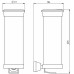 NOVASERVIS METALIA 3 Sminklemosó korong tároló, króm 6372,0