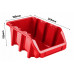 KISTENBERG BINEER LONG tárolódoboz, 249 x 158 x 114 mm, fekete KBIL25-S411