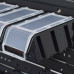 KISTENBERG TRUCK PLUS tárolódoboz tetővel, 15,5 x 10 x 7 cm, fekete KTR16F-S411