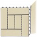 G21 WPC burkolócsempe átvezető profil, sarok, jobb, Cumaru, 38,5 x 7,5 cm 63910061