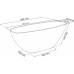 Prosperplast COUBI orchidea tál 36x15cm, 3,8l, átlátszó DUMS360P-CPNO