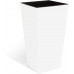 PROSPERPLAST URBI SQUARE P virágcserép, 2/4L, fehér DURS140P-S449