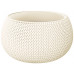Prosperplast SPLOFY Bowl virágcserép, 37cm, 9l, krém DKSP370-CY728