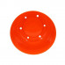 Prosperplast COUBI kaspó alátéttel, 2.8 L fényes- narancssárga DUOP180