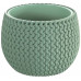 Prosperplast SPLOFY Bowl virágcserép, 29cm, 3,9l, zöld DKSP290-623U
