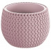 Prosperplast SPLOFY Bowl virágcserép, 29cm, 3,9l, rózsaszín DKSP290-5245U
