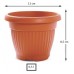 PROSPERPLAST TERRA virágcserép, 0,5L, terrakotta DCE11-R624