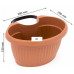 Prosperplast TERRA virágcserép, 28cm, 4l, antracit DTRY28