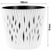 PROSPERPLAST SANDY ROUND virágcserép, 0,9L, krém DSR130-CY728