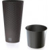 PROSPERPLAST RATO TUBUS virágcserép, 9/15,5L, umbra DRTUS250-440U