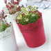 PROSPERPLAST LACE virágcserép, 16 cm, fukszia DLAC160-235C