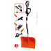 Prosperplast ERGOSPECIAL C hólapát, narancssárga RLEX55C-R585
