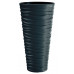 PROSPERPLAST SAND SLIM virágcserép, 11/37L, antracit DPSA350-S433