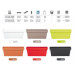 PROSPERPLAST CUBE CASE virágláda, 39,2 x 18,2 x 16 cm, antracit DCUC400