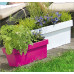 PROSPERPLAST CUBE CASE virágláda, 39,2 x 18,2 x 16 cm, fehér DCUC400-S449