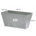PROSPERPLAST TUBUS CASE BETON virágláda, 60 x 32,4 x 30 cm, beton DTUC600B-422U
