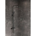 VÉGKIÁRUSÍTÁS RAVAK 10° TD F 091.20/150 Free Black állózuhany termosztátos zuhanyszett X070151