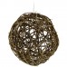 RETLUX RXL 257 rattan dekorgömb, 20 cm, 10 LED 50002943