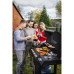 Riwall PRO RGG 61 EXL Prémium gázüzemű grillsütő, 24 kW, 6 + 1 gázégővel GB01A2401116B