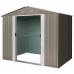 Riwall RMSA 6x8 Brown Fém kerti ház 2,4 x 1,7 m SD-X0608-H170C-B