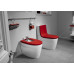 ROCA Khroma WC párnázott tartálytámla, piros A80165AF3T