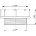 ALCAPLAST Szűkítő, 5/4" x 6/4" S0506-ND