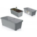PROSPERPLAST RESPANA Planter Low 77x38,7x25,6cm, 52l, ISEB770
