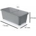 PROSPERPLAST RESPANA Planter Low 77x38,7x25,6cm, 52l, ISEB770