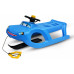 PROSPERPLAST Zigi Set szánkó, 91 x 36 x 45 cm, kék ISZGC-3005U