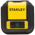 Stanley STHT77649-1 Cubix keresztsugár lézeres vízszintező, állvány és táska - zöld