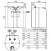 Stiebel Eltron SHC 10 Alsó elhelyezésű átfolyós vízmelegítő, 10l, 1,5kW 233747