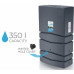 Prosperplast AQUA TOWER esővízgyűjtő 350l, antracit IDTC350