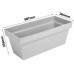 PROSPERPLAST CUBE CASE BETON EFFECT virágláda, 587 x 264 x 236 mm, terrakotta DCUC600E