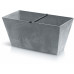 Prosperplast TUBUS CASE BETON Effect virágláda, 60 x 32,4 x 30 cm, beton DTUC600E