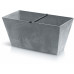 Prosperplast TUBUS CASE BETON Effect virágláda, 60 x 32,4 x 30 cm, antracit DTUC600E