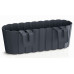 PROSPERPLAST BOARDEE HOOK virágláda, 38,3 x 21,2 x 13 cm, antracit DDECZ400-S433