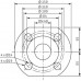 WILO Stratos 40/1-16 PN6/10 keringetőszivattyú, 250 mm, 230 V 2150588