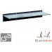 G21 felfüggesztési rendszer BlackHook small shelf 60x20x9 cm 635014